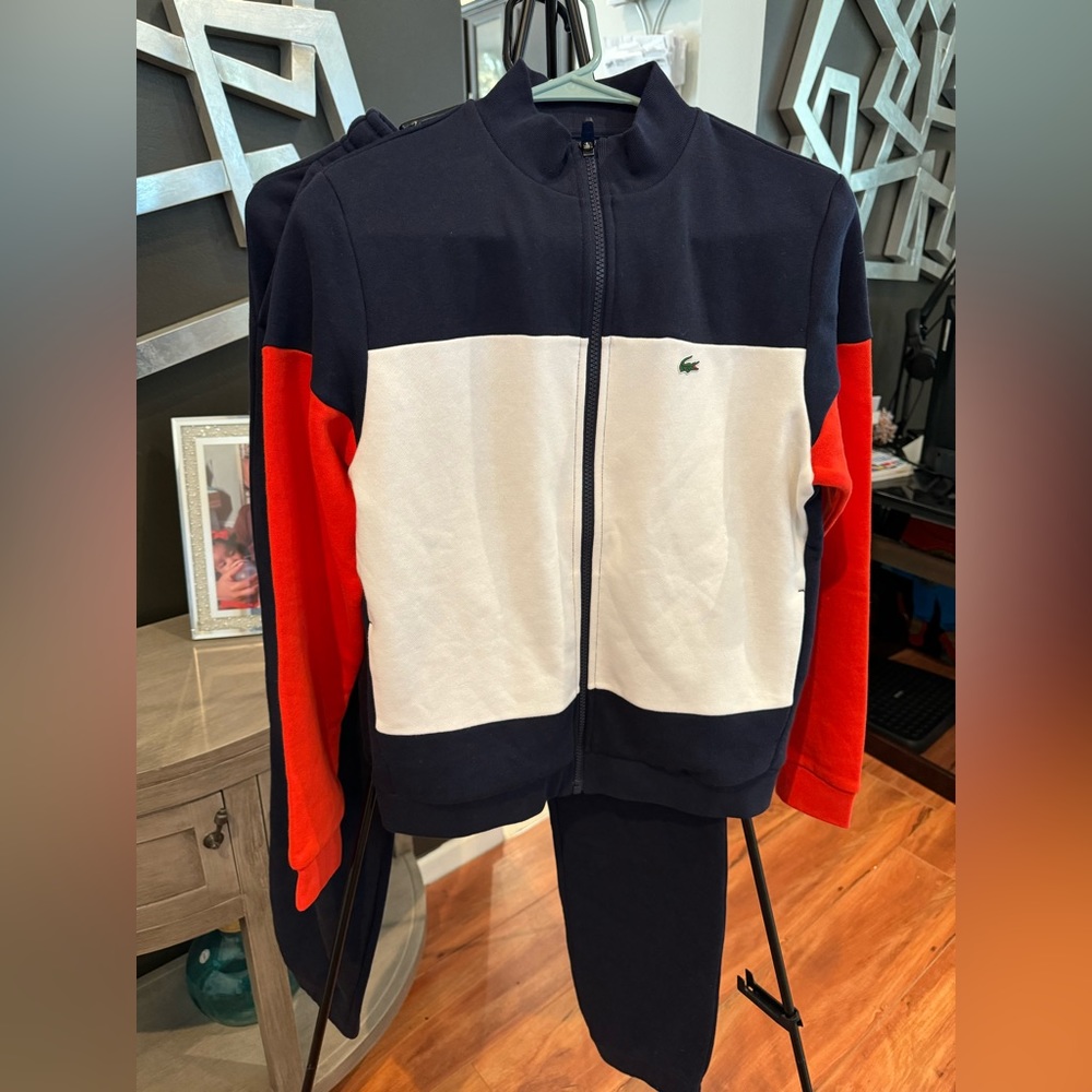 Boys Lacoste sweatsuit